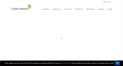 Desktop Screenshot of odderhojskole.dk